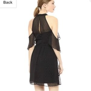 BCBGeneration Dress Open Shoulder Black Size 8